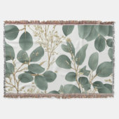 Eukalyptus-Blätter Muster Decke (Vorderseite)