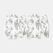 Eukalyptus-Blätter Muster Geschenkschachtel (Ungefaltet)