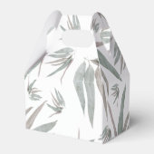 Eukalyptus-Blätter Muster Geschenkschachtel (Vorderseite)