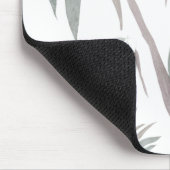 Eukalyptus-Blätter Muster Mousepad (Ecke)