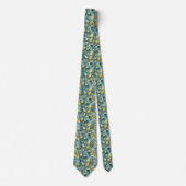 Eukalyptus Blätter Neck Tie Krawatte (Vorderseite)