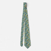 Eukalyptus Blätter Neck Tie Krawatte (Rückseite)