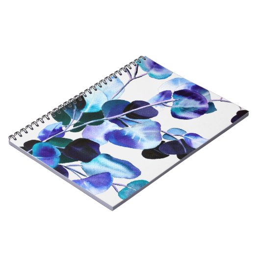 Eukalyptus-Blätter Notizblock (Linke Seite)