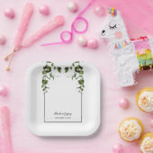 Eukalyptus-Blätter Pappteller (Party)