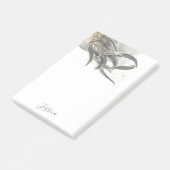 Eukalyptus-Blätter Post-it Klebezettel (angewinkelt)