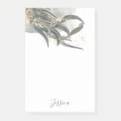 Eukalyptus-Blätter Post-it Klebezettel (Vorderseite)