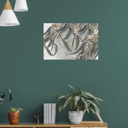 Eukalyptus-Blätter Poster (Wohnzimmer 1)