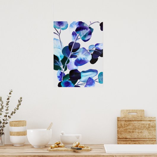 Eukalyptus-Blätter Poster (Küche)