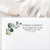 Eukalyptus-Blätter Rücksendeadresse (Insitu)