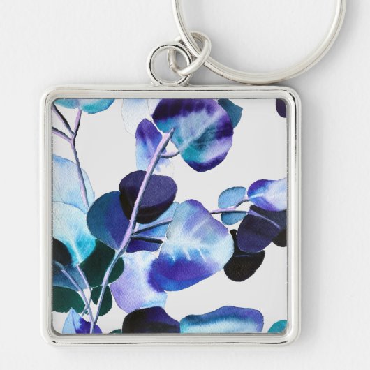 Eukalyptus-Blätter Schlüsselanhänger (Vorne)