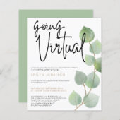 Eukalyptus-Blätter Skript Virtual Wedding (Vorne/Hinten)