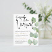 Eukalyptus-Blätter Skript Virtual Wedding (Stehend Vorderseite)