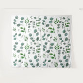Eukalyptus-Blätter Wandteppich (Vorderseite (Horizontal))