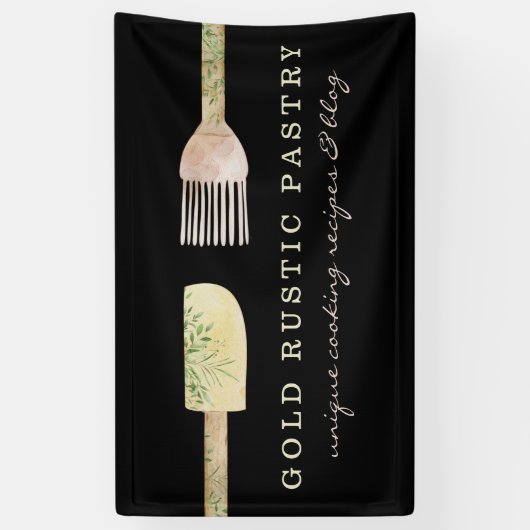 Eukalyptus-Blätterspatel Banner (Vertikal)