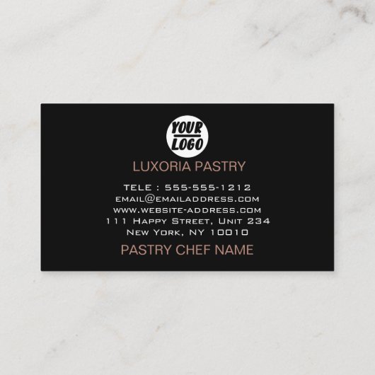 Eukalyptus-Blätterspatel rustikal Visitenkarte (Rückseite)