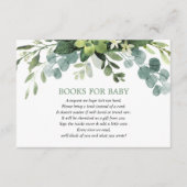 Eukalyptus blättrige Grünbuchhaltung Begleitkarte (Vorderseite)