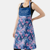 Eukalyptus Blau und Rosa Grevillea Schürze (InSitu)