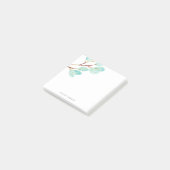 Eukalyptus Bliss | Botanischer Minze Post-it Klebezettel (angewinkelt)