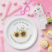 Eukalyptus Bloom Brautparty Pappteller (Party)