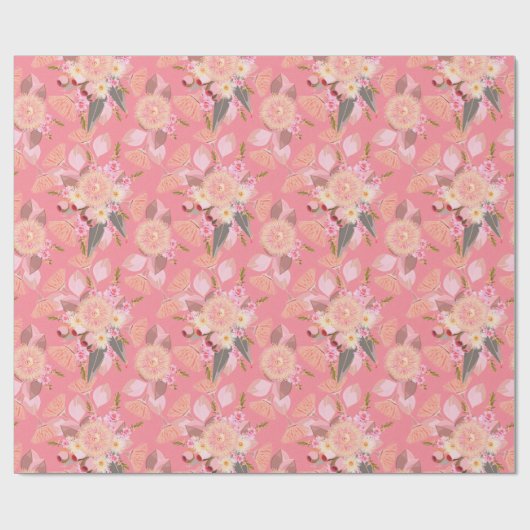 Eukalyptus Blooms Geschenkpapier (Flach)