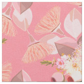 Eukalyptus Blooms Stoff (Nahaufnahme)