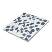 Eukalyptus Blue Botanical Hand bemalt Wasserfarbe Fliese (Seite)