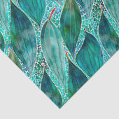 Eukalyptus Blue River-Blätter Seidenpapier (Detail)