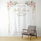 Eukalyptus-Blume-Brautparty Wandteppich (Beispiel)