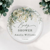 Eukalyptus-Blume Pappteller