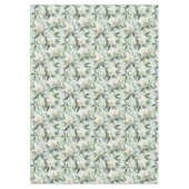 Eukalyptus Blume Weißes Gewebe Tablette Tischdecke (Vorderseite)