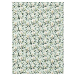 Eukalyptus Blume Weißes Gewebe Tablette Tischdecke