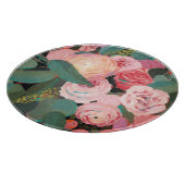 Eukalyptus-Blumenstrauß Schneidebrett (Ecke)