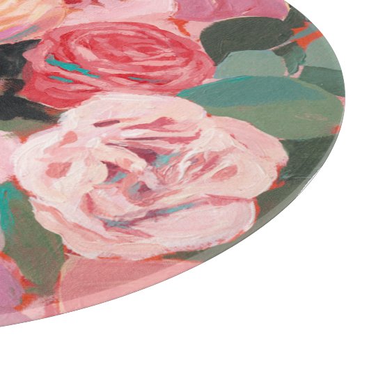 Eukalyptus-Blumenstrauß Schneidebrett (Ecke)