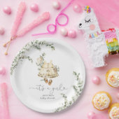 Eukalyptus boho Kinderzimmer Bekleidung Babydusche Pappteller (Party)