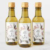 Eukalyptus Boho Modernes Brauchtum Weinetikett (Flaschen)