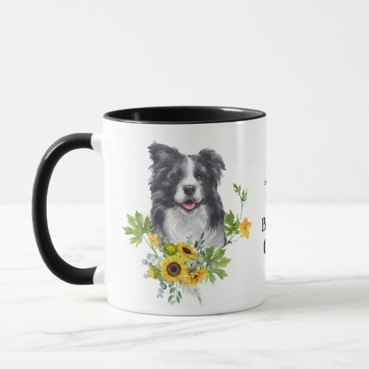 Eukalyptus Border Collie Tasse (Links)