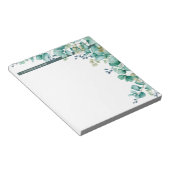 Eukalyptus-Border Notizblock (angewinkelt)