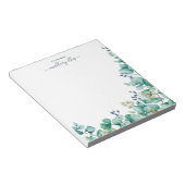 Eukalyptus-Border Notizblock (angewinkelt)