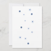 Eukalyptus Botanical Letter Boy Baby Showdusche In Einladung (Rückseite)