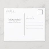 Eukalyptus Botanical Wedding Einladung (Rückseite)