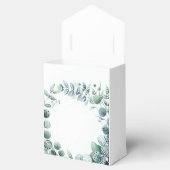 Eukalyptus Botanical Wedding Geschenkschachtel (Geöffnet)