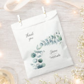 Eukalyptus Botanical Wedding Geschenktütchen (Ausgeschnitten)