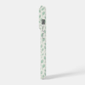 Eukalyptus-Botanikmuster iPhone Hülle (Linke Seite)