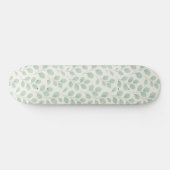 Eukalyptus-Botanikmuster Skateboard (Horizontal)