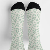 Eukalyptus-Botanikmuster Socken (Oben)