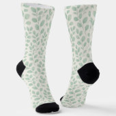 Eukalyptus-Botanikmuster Socken (Gewinkelt)
