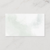 Eukalyptus Botanische Bücher für die Babyverpackun Begleitkarte (Rückseite)