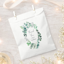 Eukalyptus Botanische Grünpflanzen Blätter Hochzei Geschenktütchen