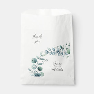 Eukalyptus Botanische Hochzeit Geschenktütchen