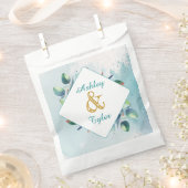 Eukalyptus botanische Hochzeit Geschenktütchen (Ausgeschnitten)